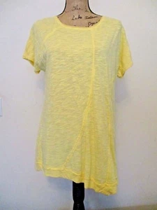 Chico's Neu mit Etikett Addie asymmetrische Damengröße S triale Tunika SS Top kostenloser Versand - Bild 1 von 3