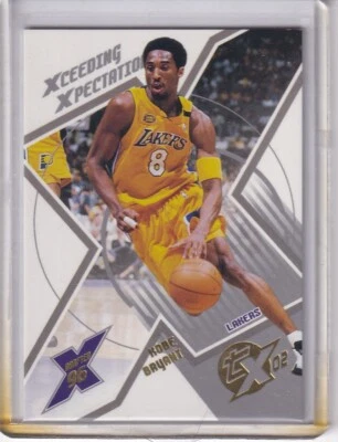 Kobe Bryant 17/99 Lakers 02-03 Topps Xpetations Xceeding Xpations Silver #165 - Image 1 of 2