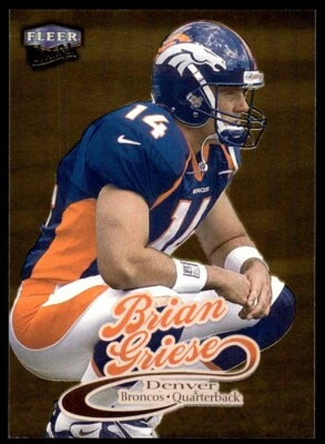 1999 Ultra Gold Medallion Brian Griese Denver Broncos #69G R49 - Image 1 of 2