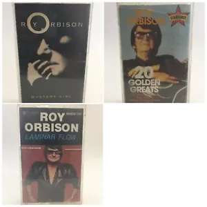 Bulk lot of 3x Roy Orbison Cassette Tapes Album - Picture 1 of 4