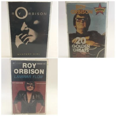 Bulk lot of 3x Roy Orbison Cassette Tapes Album - Image 1 of 4