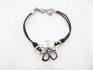 Fossil Armband in Edelstahl und Lederband - Bild 1 von 6