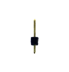500pc P= 2.54mm Gold plated Single Row 1x1p 1P H= 11.6mm Male Pin Header #80-01 - Picture 1 of 2