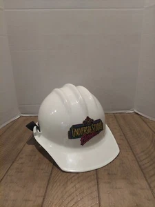 Universal Studios Hardhat White Used For Construction Look At Photo - Picture 1 of 9