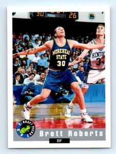 1992-93 Classic Draft Brett Roberts Morehead State Eagles #73