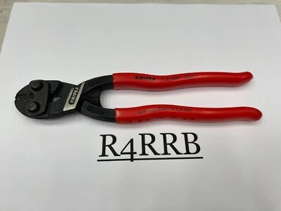 KNIPEX Tools Germany 8" CoBolt Compact Bolt Cutter With Notched Blade 71 31 200 - Image 1 of 4