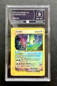 Celebi 145/144 Reverse Holo Secret Rare Skyridge Pokemon Card ITA - 8 NM-MT - Picture 1 of 10