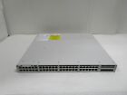 Cisco C9300l-48P-4X-A Dual Pwr Sup. Excellent Condition See Photos Free Shipping
