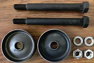 62-67 Chevy II Nova Leaf Spring Eye Bolts Anchor Washers 8pc Kit 62 63 64 65 66 - Picture 1 of 5