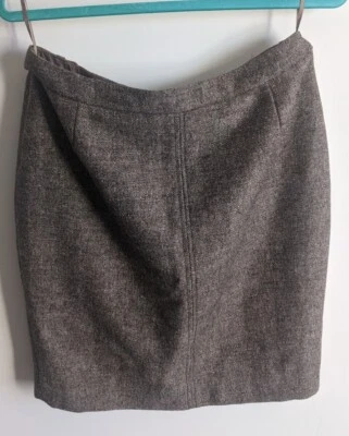 Joules Tweed Skirt UK 10 Brown ladies country look  - Image 1 of 4