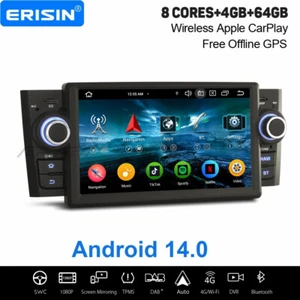 7" IPS 8 Kern 64GB Android 14 DAB+ Autoradio GPS Carplay Fiat Grande Punto Linea - Bild 1 von 24