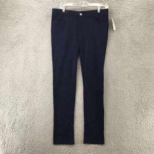 French Toast Terry Jegging Jean Womens 16 Blue Cotton Blend Adjustable Waist NEW - Picture 1 of 16
