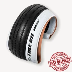 Neumático Vee Tire Zig Zag 20x4.0 Fat Bike blanco pared TLR plegable para bicicleta eléctrica - Imagen 1 de 5