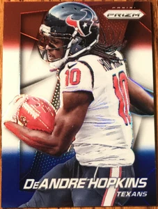 2014 Panini Prizm Prizms Red White & Blue DeAndre Hopkins #189 Houston Texans - Foto 1 di 2