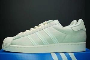 adidas Superstar Schuhe GY6498 Leinen grün off weiß verschiedene Größen neu OG DS - Bild 1 von 14