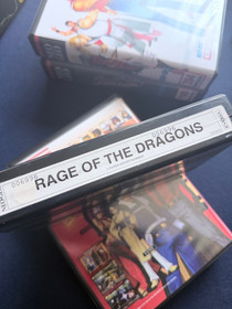 Authentic Neo Geo MVS Rage of the Dragons with Shock Box - Tested