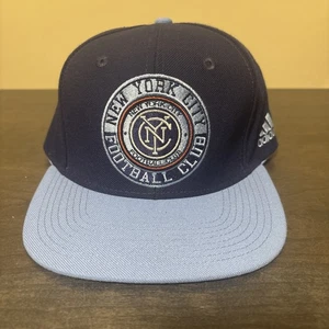 New York City FC Adidas Snapback Hat Cap NYFC MLS Soccer NWOT - Picture 1 of 6