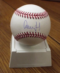 AARON JUDGE NY YANKEES AUTOGRAPHED RAWLINGS OFFICIAL ML BASEBALL - FANATICS - Picture 1 of 6