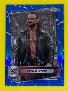 Drew McIntyre WWE Topps Chrome 2025 Numbered Parallel /150 Wrestling Card - Picture 1 of 1