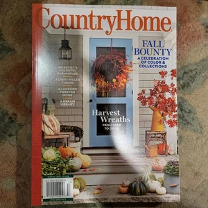 Country Home Magazine 2025 ~ Fall Bounty ~ Harvest Wreaths ~ Vol 46 #3 - Picture 1 of 7