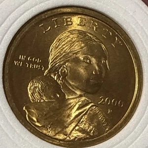 2000-P SAC$1 Sacagawea Dollar - Picture 1 of 6