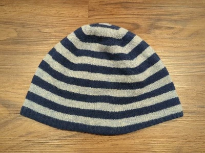 Gorro para hombre Express gorra invierno nieve OS talla única azul y azul marino rayas Foto 1 de 2