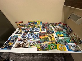 LEGO Prince of Persia Ninjago Aqua Raiders (x39 mixed) Instruction Manuals Lot
