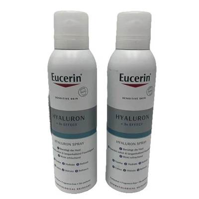 2X Eucerin Hyaluron-Filler Anti-Age Refreshing Mist Spray 150ml 3X Effect New - Image 1 of 4
