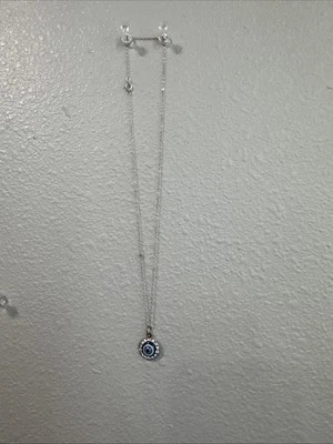 Colar olho do mal mal mal de ojo nazar cristais espirituais strass  - Imagem 1 de 4