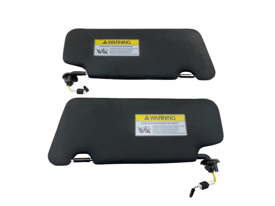 Juego de 2 parasoles negros Acura ILX 2019-2022 izquierda y derecha Foto 1 de 4