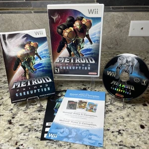 Metroid Prime 3: Corruption (Nintendo Wii, 2007) CIB Tested - Picture 1 of 6