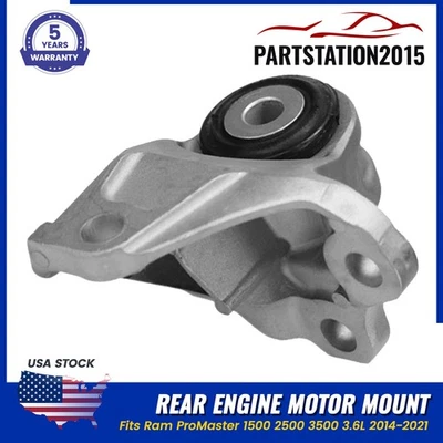 Fits Ram ProMaster 1500 2500 3500 3.6L 2014-2021 Rear Engine Motor Mount A20071 - Image 1 of 3