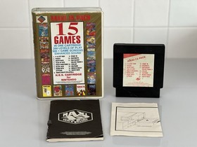 Maxi 15 HES Nintendo NES Flat Cart Variant PAL AUS Complete Super Rare