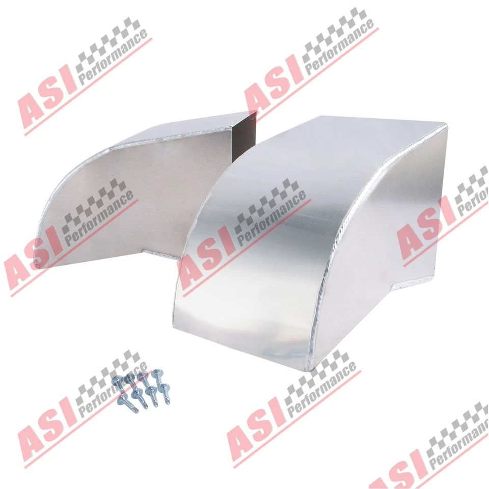 Par de cajas de aire Ram de aluminio para 85-92 Chevrolet Camaro Z28 RS Iroc-Z 305 350 Foto 1 de 4