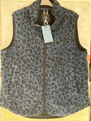 Womens Joules Hutton Fleece Navy Gilet. Size 16. New. - Image 1 of 2