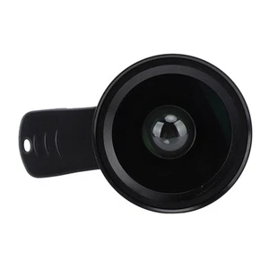 2 w 1 Telefon Aparat Obiektyw Zestaw 0,45X Szeroki kąt 12,5X Makro Uniwersalny klips C CB - Zdjęcie 1 z 22