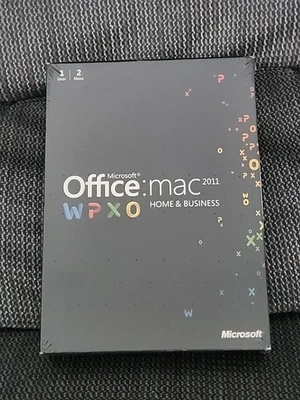 Microsoft Office Mac Home and Business 2011 - 1 User | 2 Macs Brand New in Box - Image 1 of 4