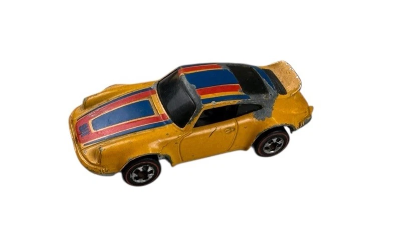 Porsche Carrera Flying Colors Redline amarillo fundido a presión Hot Wheels P-911 Foto 1 de 4