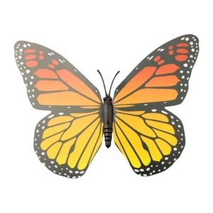 Diverse Decoration Options with 24 Pack of Flexible Wing Monarchs Orange - Zdjęcie 1 z 12