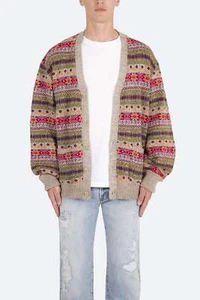 Sudaderas cárdigan para hombre Fair Isle MNML - Multi - Imagen 1 de 3
