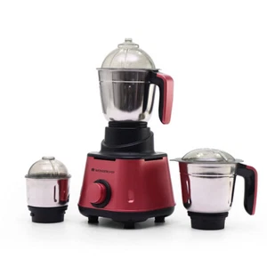 Wonderchef Smerigliatrice Mixer Sumo - 600W con 3 Barattoli, Acciaio Inox, Rosso e Nero, - Foto 1 di 6