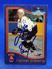 AUTOGRAPH AUTO Daniel Cleary 1997-98 Bowman Canadian Hockey League Stars