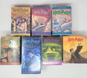 Harry Potter Complete Series 1-7 Audio Book Cassettes + CDs JK Rowling Jim Dale - Picture 1 of 13