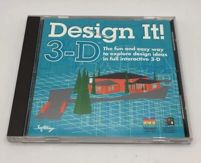 The Learning Company Design It! 3-D For PC, Mac - A541 - Image 1 of 3