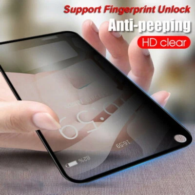 For Huawei P40 Pro Mate 20 P30 Privacy Anti-Spy Tempered Glass Screen Protector - Image 1 of 4