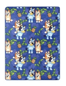 Bluey Pineapple Bluey Silk Touch throw blanket - Picture 1 of 2