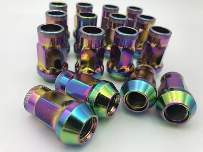 12mm x 1.5 Lug Nuts Jeep Commander Compass Patriot 20 Pack Neo Chrome - Image 1 of 4