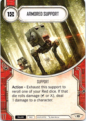 Star Wars Destiny Starter Set Card #10 Armore...