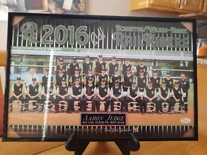AARON JUDGE SIGNED AUTOGRAPH WITH THE RAILRIDERS IN 2016 - Picture 1 of 6