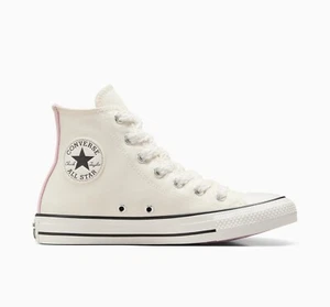 Converse W Chuck Taylor All Star Crochet Lace Sneakers Egret A10686C US 3-9 - Picture 1 of 8